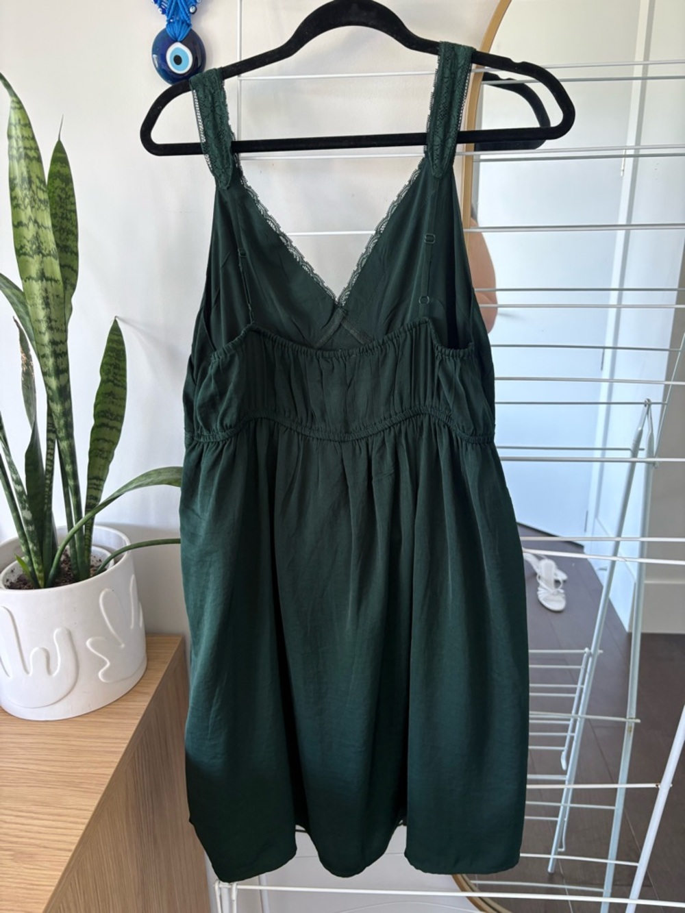 american eagle silky cutout lace dress - Picture 4 of 4